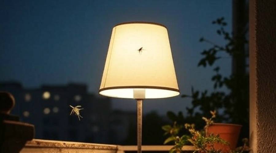 svetlo insekti